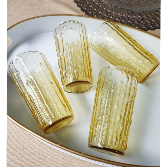 ⚜️ Set of Vintage glasses - Picture 2 of 15